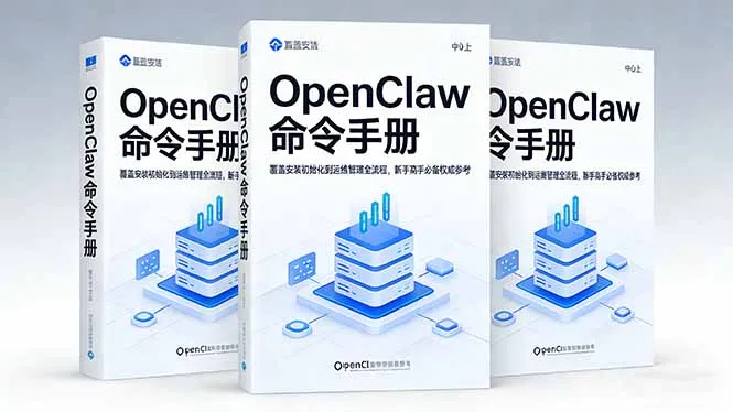 OpenClaw命令手册：覆盖安装初始化到运维管理全流程，新手高手必备权威参考